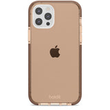 Holdit iPhone 12/iPhone 12 Pro Skal Seethru Dark Brown