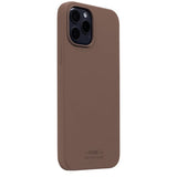 holdit iPhone 12/iPhone 12 Pro Skal Silikon Dark Brown