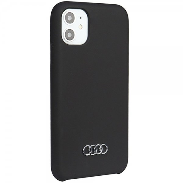 Audi iPhone 12/iPhone 12 Pro Skal Silicone Svart