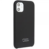 Audi iPhone 12/iPhone 12 Pro Skal Silicone Svart