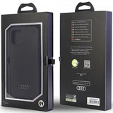 Audi iPhone 12/iPhone 12 Pro Skal Silicone Svart