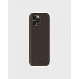 holdit iPhone 12/iPhone 12 Pro Skal Silikon Chocolate