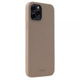 holdit iPhone 12/iPhone 12 Pro Skal Silikon Mocha Brown