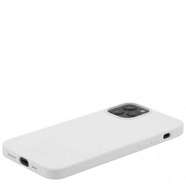 holdit iPhone 12/iPhone 12 Pro Skal Silikon Vit