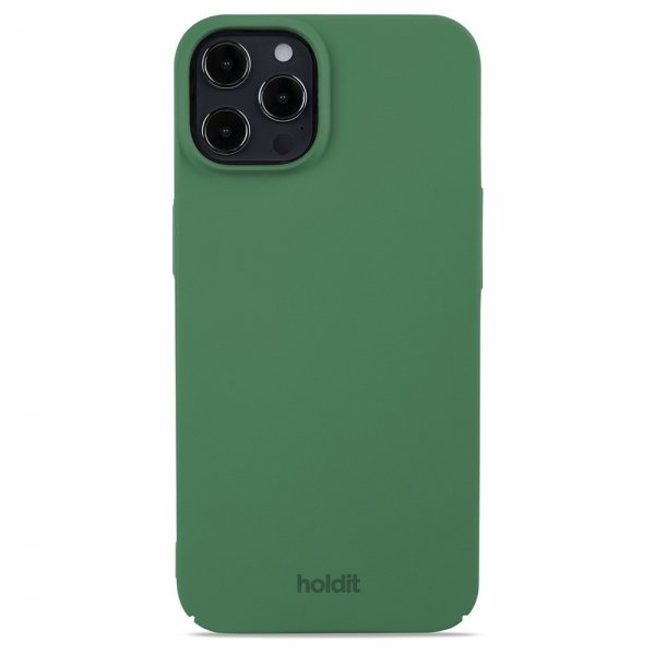 holdit iPhone 12/iPhone 12 Pro Skal Slim Case Forest Green