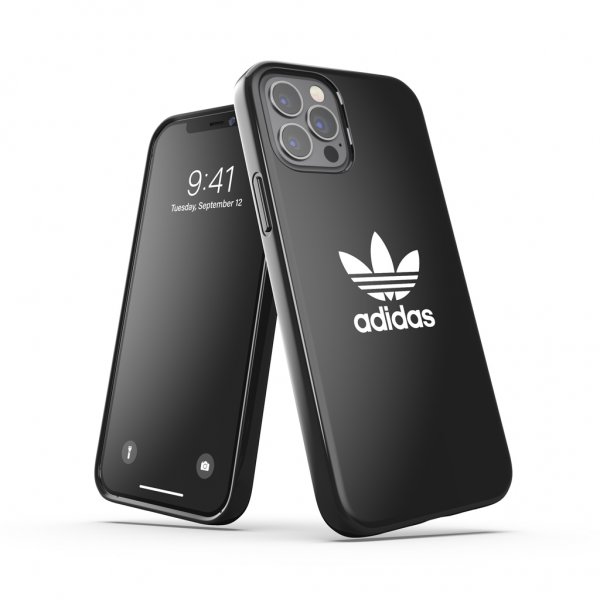Adidas iPhone 12/iPhone 12 Pro Skal Snap Case Trefoil Svart