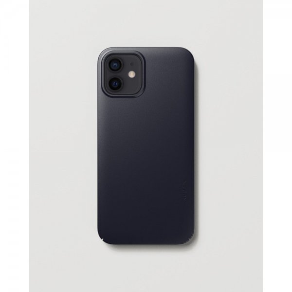 Nudient iPhone 12/iPhone 12 Pro Skal Thin Case MagSafe Midwinter Blue