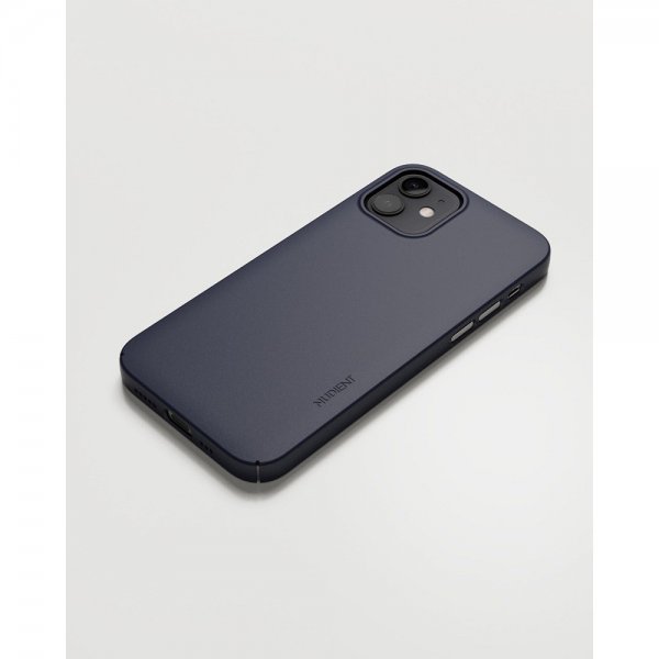 Nudient iPhone 12/iPhone 12 Pro Skal Thin Case MagSafe Midwinter Blue