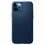 Spigen iPhone 12/iPhone 12 Pro Skal Thin Fit Navy Blue
