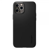 Spigen iPhone 12/iPhone 12 Pro Skal Thin Fit Svart