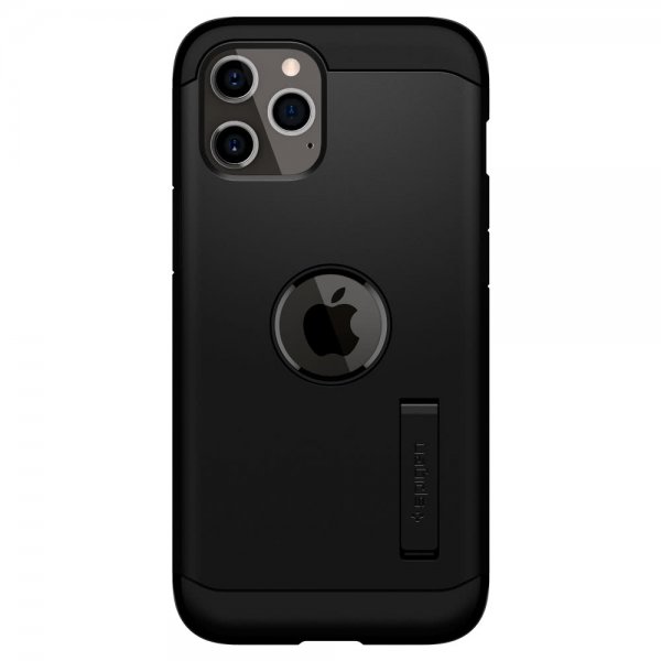 Spigen iPhone 12/iPhone 12 Pro Skal Tough Armor Svart