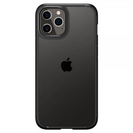 Spigen iPhone 12/iPhone 12 Pro Skal Ultra Hybrid Matte Black