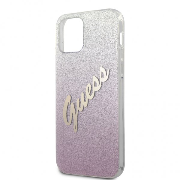 Guess iPhone 12/iPhone 12 Pro Skal Vintage Gradient Rosa