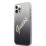 Guess iPhone 12/iPhone 12 Pro Skal Vintage Gradient Svart