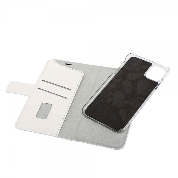 Onsala iPhone 12/iPhone 12 Pro Fodral Fashion Edition Löstagbart Skal Saffiano White