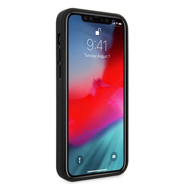 BMW iPhone 12/iPhone 12 Pro Skal Logo Graverad Svart