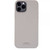 holdit iPhone 12/iPhone 12 Pro Skal Silikon Taupe
