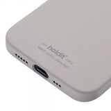 holdit iPhone 12/iPhone 12 Pro Skal Silikon Taupe