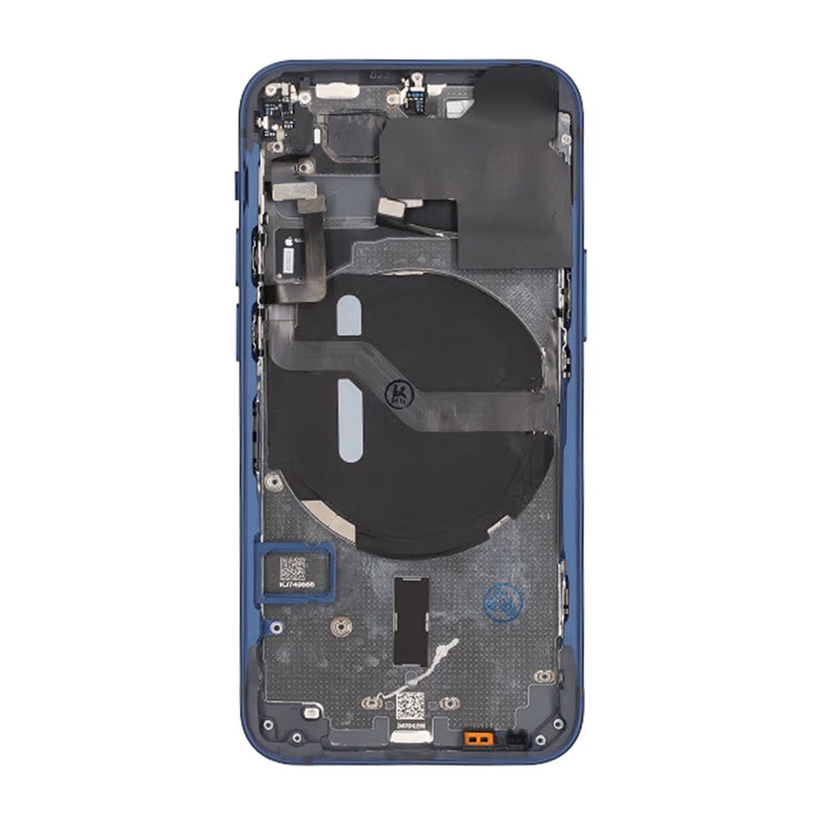 iPhone 12 Mini Baksida Komplett Med Smådelar - Blå