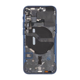 iPhone 12 Mini Baksida Komplett Med Smådelar - Blå
