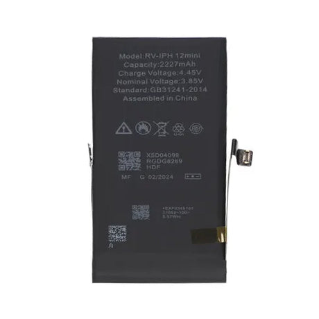 iPhone 12 Mini Batteri 2227mAh Ingen Programmering