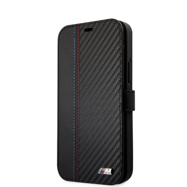 BMW iPhone 12 Mini Fodral Dynamic Carbon Svart
