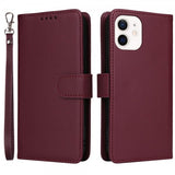 Betopnice iPhone 12 Mini Fodral med Löstagbart Skal 005 Röd