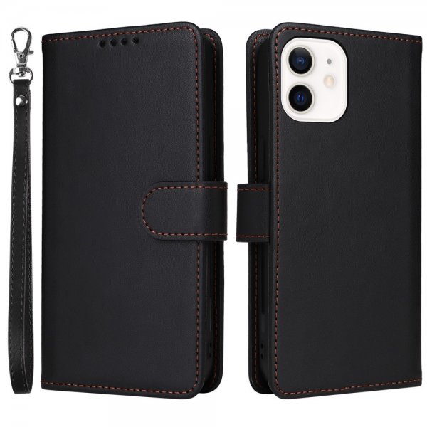 Betopnice iPhone 12 Mini Fodral med Löstagbart Skal 005 Svart