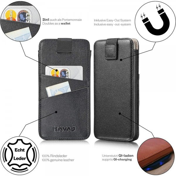 Kavaj iPhone 12 Mini Fodral Miami Svart