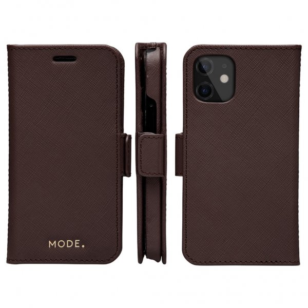dbramante1928 iPhone 12 Mini Fodral New York Löstagbart Skal Dark Chocolate