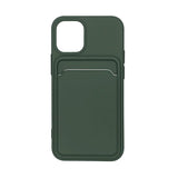 iPhone 12 Mini Skal Korthållare Grön