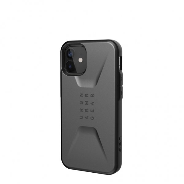 Urban Armor Gear (UAG) iPhone 12 Mini Skal Civilian Silver