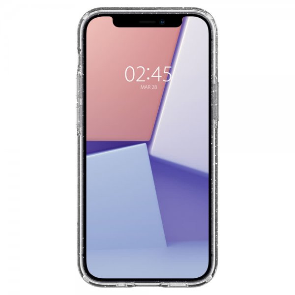Spigen iPhone 12 Mini Skal Liquid Crystal Glitter Crystal Quartz