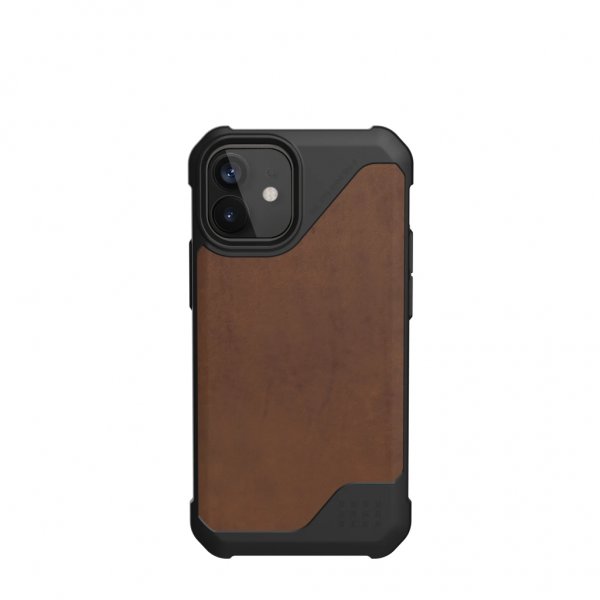 Urban Armor Gear (UAG) iPhone 12 Mini Skal Metropolis LT Leather Brun
