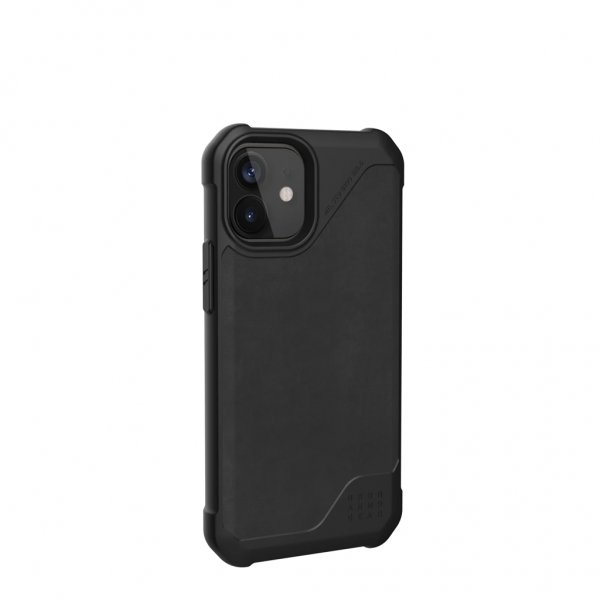 Urban Armor Gear (UAG) iPhone 12 Mini Skal Metropolis LT Leather Svart