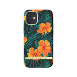 Richmond & Finch iPhone 12 Mini Skal Orange Hibiscus
