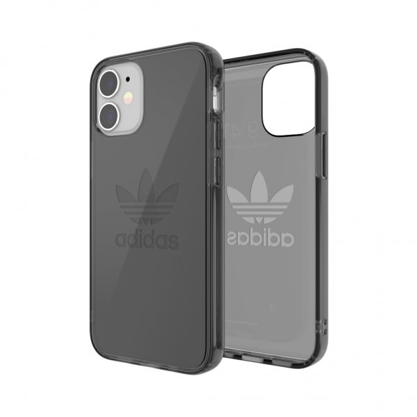 Adidas iPhone 12 Mini Skal Protective Clear Case Svart