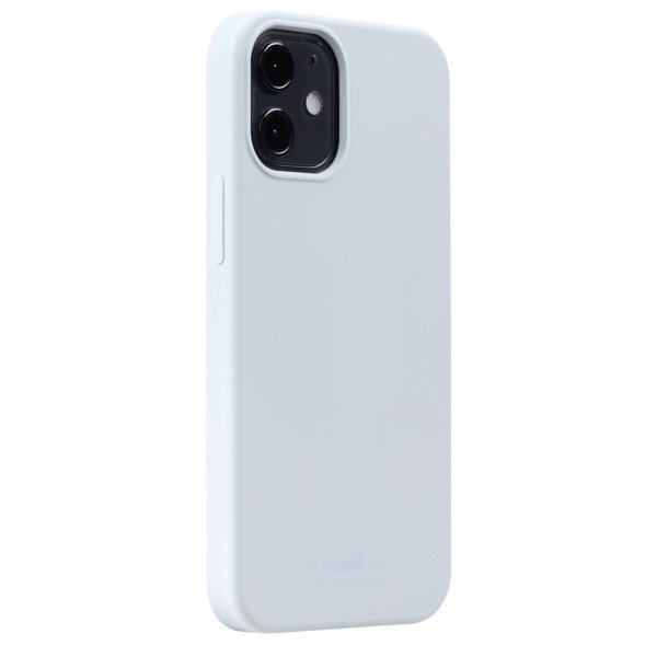 holdit iPhone 12 Mini Skal Silikon Mineral Blue