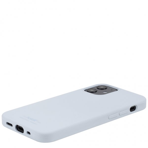 holdit iPhone 12 Mini Skal Silikon Mineral Blue