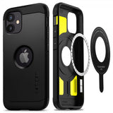 Spigen iPhone 12 Mini Skal Tough Armor Mag Svart