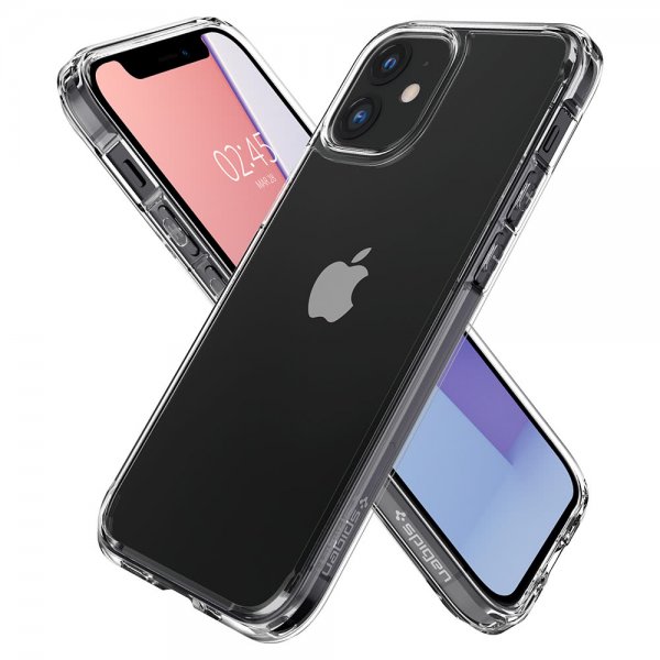 Spigen iPhone 12 Mini Skal Ultra Hybrid Crystal Clear