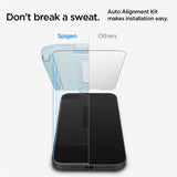 Spigen iPhone 12 Mini Skärmskydd GLAS.tR EZ Fit 2-pack