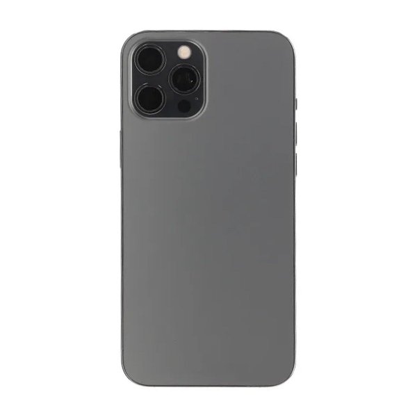 iPhone 12 Pro Max Baksida med Komplett Ram OEM - Grafit