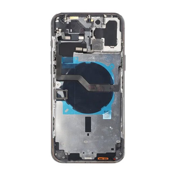 iPhone 12 Pro Max Baksida med Komplett Ram OEM - Grafit