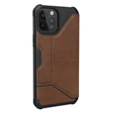 Urban Armor Gear (UAG) iPhone 12 Pro Max Fodral Metropolis Leather Brun
