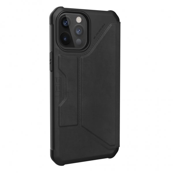 Urban Armor Gear (UAG) iPhone 12 Pro Max Fodral Metropolis PU Svart