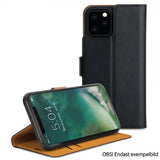 Xqisit iPhone 12 Pro Max Fodral Slim Wallet Selection Svart