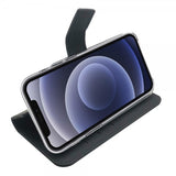 Celly iPhone 12 Pro Max Fodral Wally Wallet Case Svart
