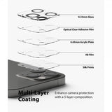 Ringke iPhone 12 Pro Max Kameraskydd Camera Protector Glass 2-pack