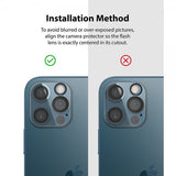 Ringke iPhone 12 Pro Max Kameraskydd Camera Protector Glass 2-pack